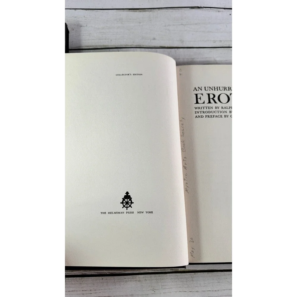 An Unhurried View of EROTICA Ralph Ginzburg 1958 Collector's Edition History